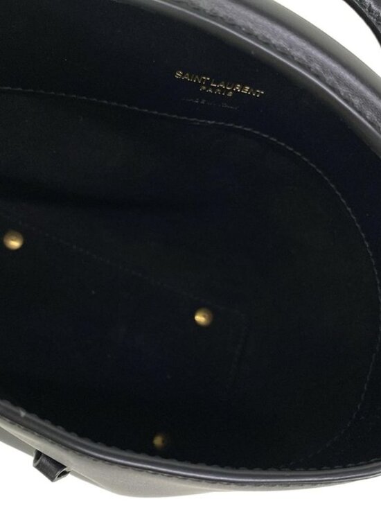 Saint Laurent Paris Handbag le 37 Mini Black Leather - Picture 10 of 16